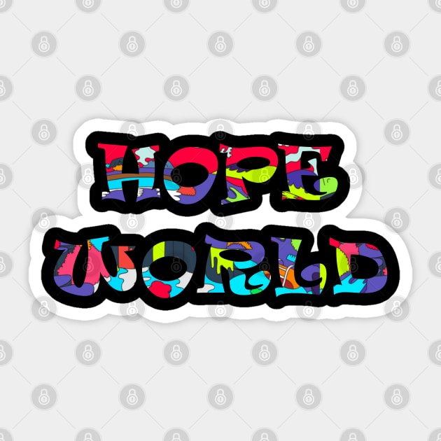 BTS J-hope HOPE WORLD Sticker by BTSKingdom